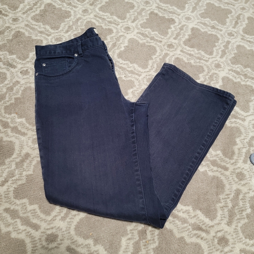 TALBOTS #10 Dark Blue Denim Jeans